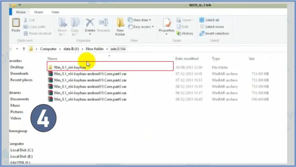 File Part Sudah Menjadi 1 Folder - Cara Ekstrak File Part (.part01) Agar Menjadi 1 Folder