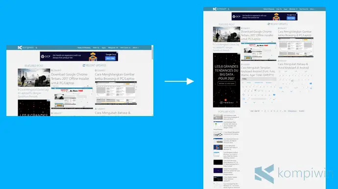 Cara Screenshot Halaman Web Full Page di PC/Laptop pada Semua Browser 1