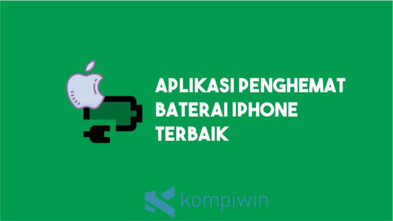 Aplikasi Penghemat Baterai iPhone