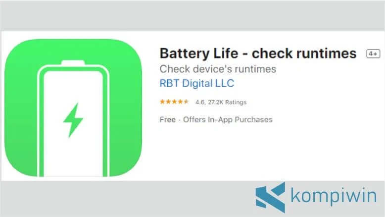 Battery Life – check runtimes