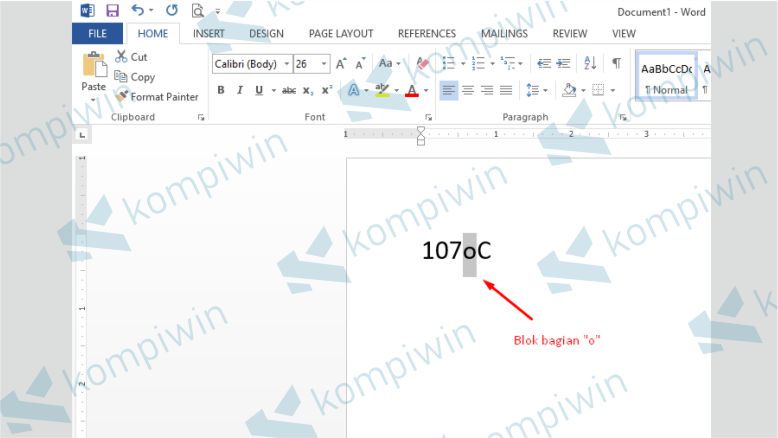 Cara Membuat Simbol Derajat Di Word Cara Membuat Simbol Derajat Di Word