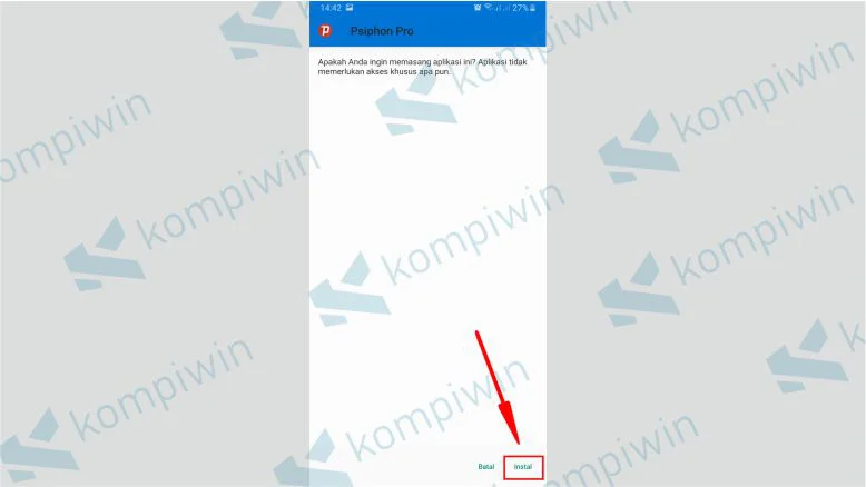 Mulai Install Psiphon Pro