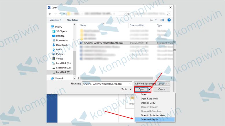 Repair My Word Solusi Untuk File Word Yang Corrupt Repair My Word Solusi Untuk File Word Yang Corrupt