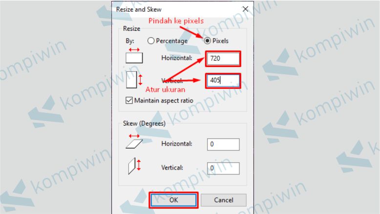 Cara Mengubah Ukuran JPG「Photoshop, Paint, Tools Online」