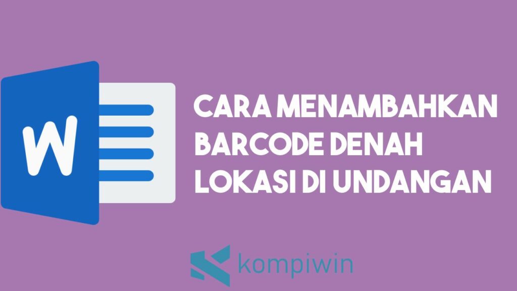 Cara Menambahkan Barcode Denah Lokasi Undangan 1
