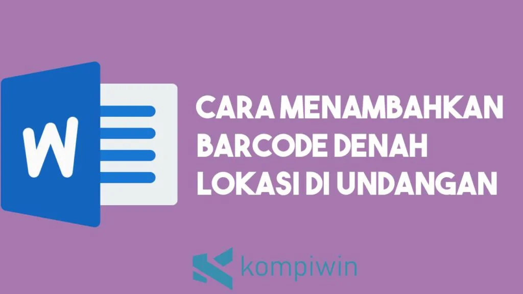 Cara Menambahkan Barcode Denah Lokasi Undangan 1