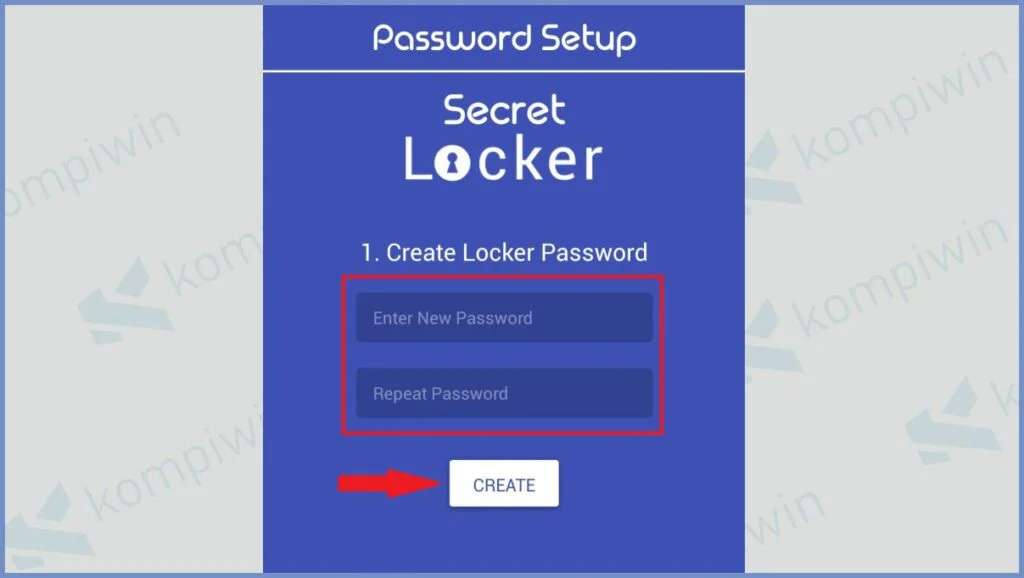 Buat Locker Password