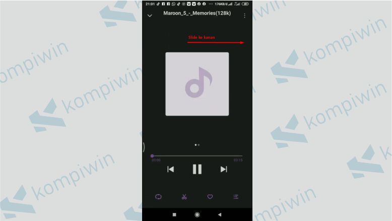 Cara Menampilkan Lirik Lagu Di Xiaomi