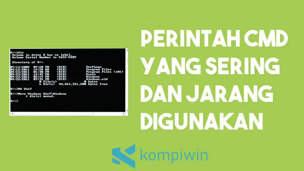 6 Perintah CMD Yang Sering Digunakan Dan Jarang Diketahui