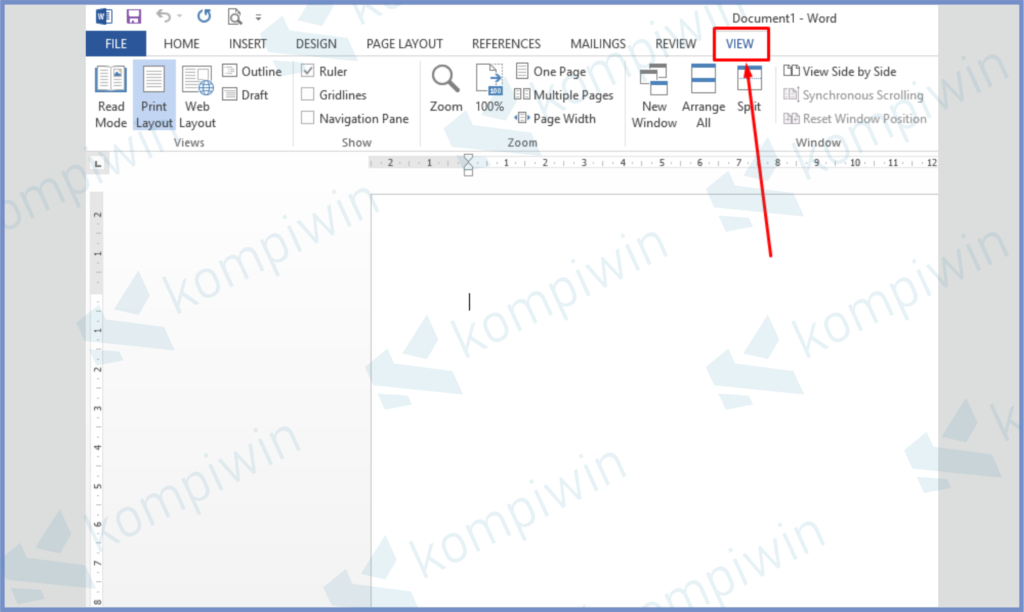 Cara Membuat Garis Lurus Di Word