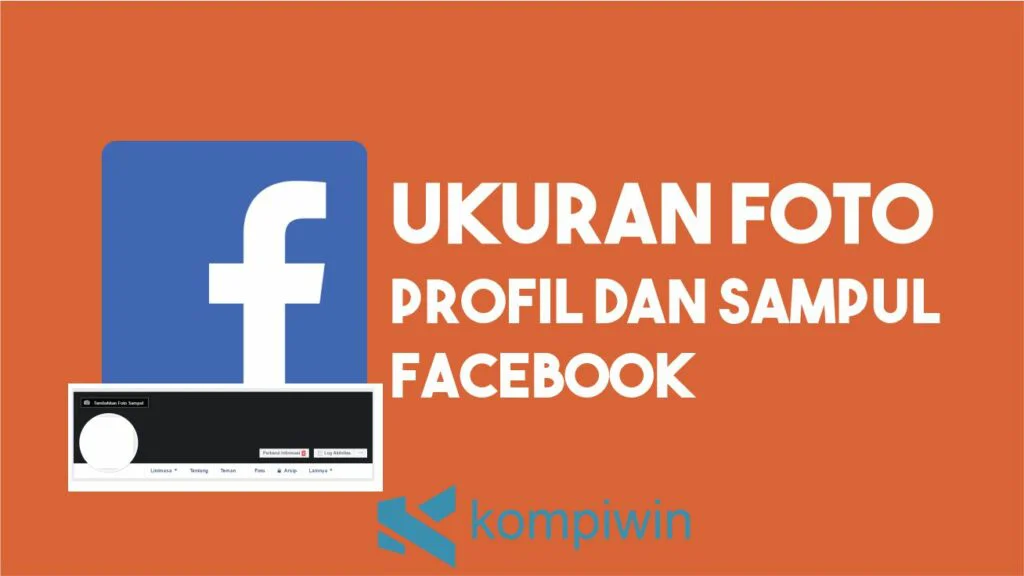 Ukuran Foto Profil dan Sampul Facebook