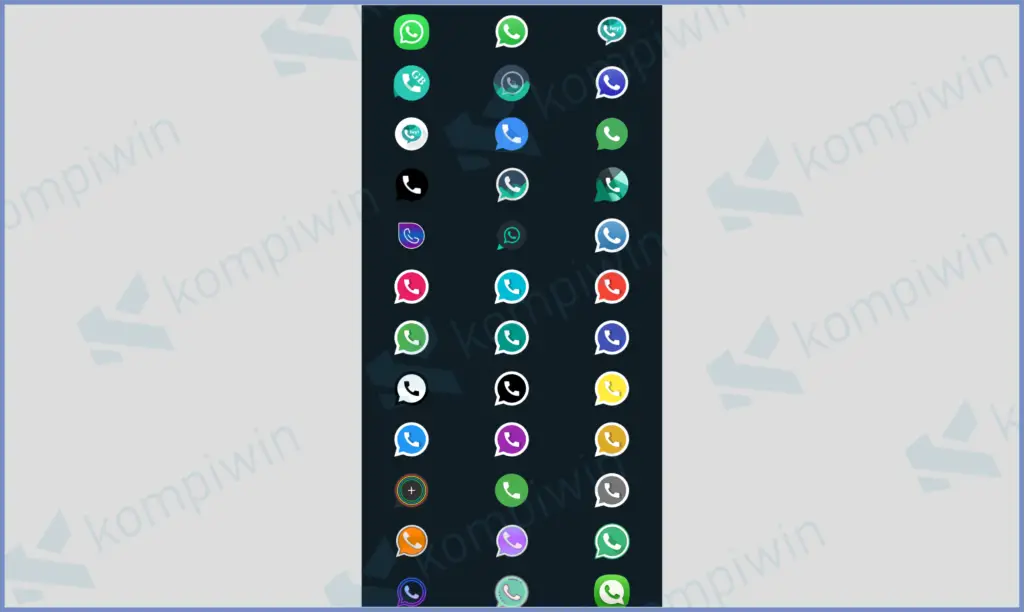 Ubah Icon Whatsapp 