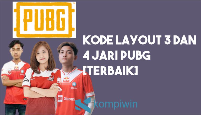 Kode Layout 3 dan 4 Jari PUBG Terbaik