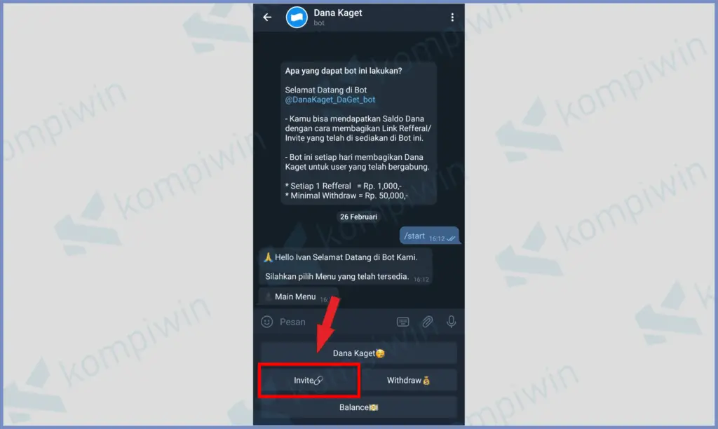 3 Bot Telegram Penghasil Saldo Bukan Scam