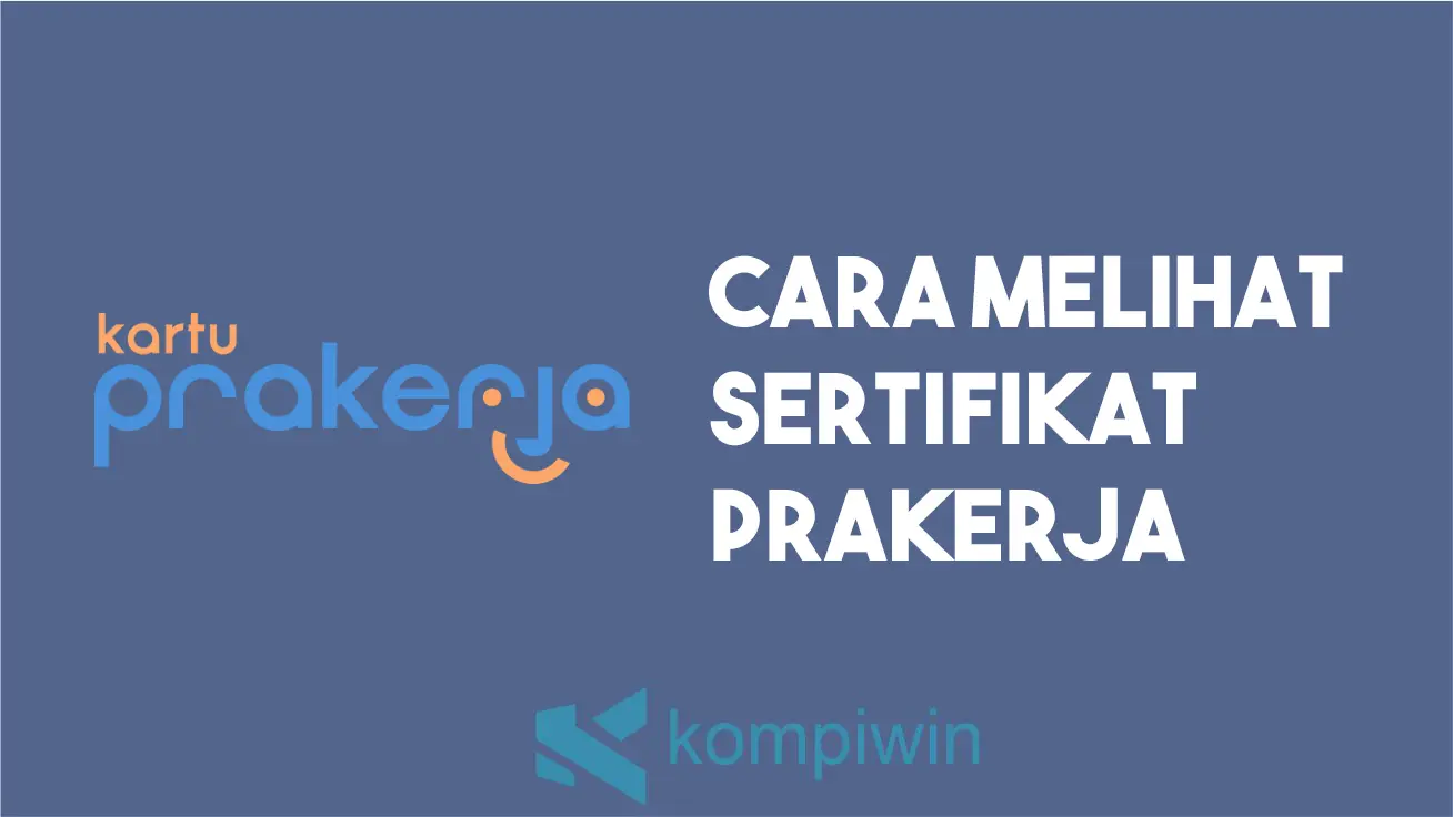 Cara Melihat Kartu Prakerja