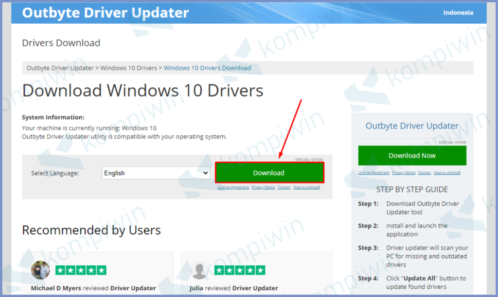 Download Driver Otomatis 