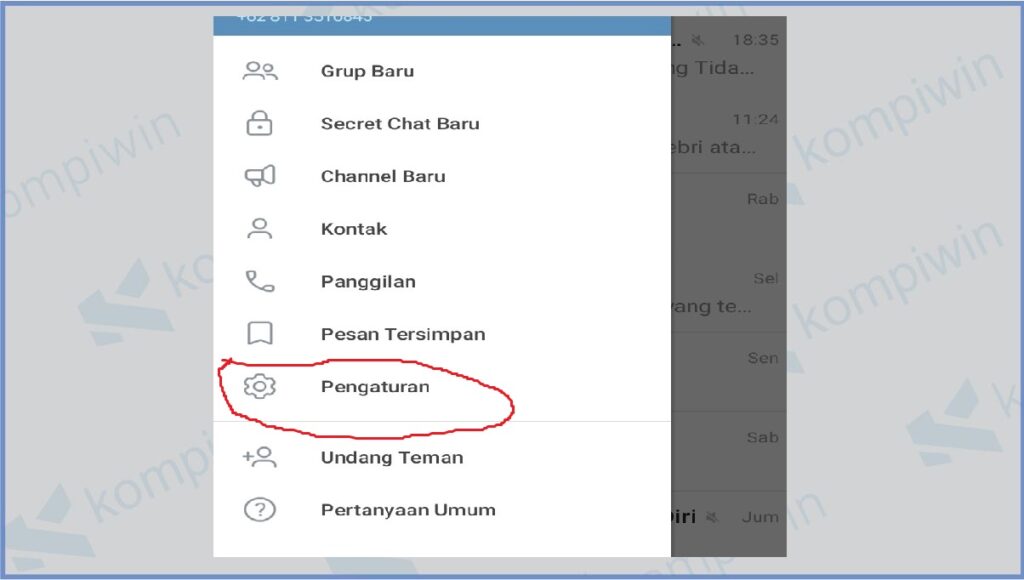 cara menggunakan proxy di telegram