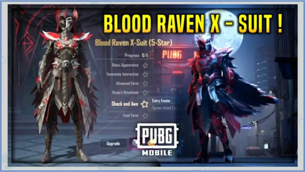 Blood Raven X-Suit - Bocoran Blood Raven PUBG Mobile