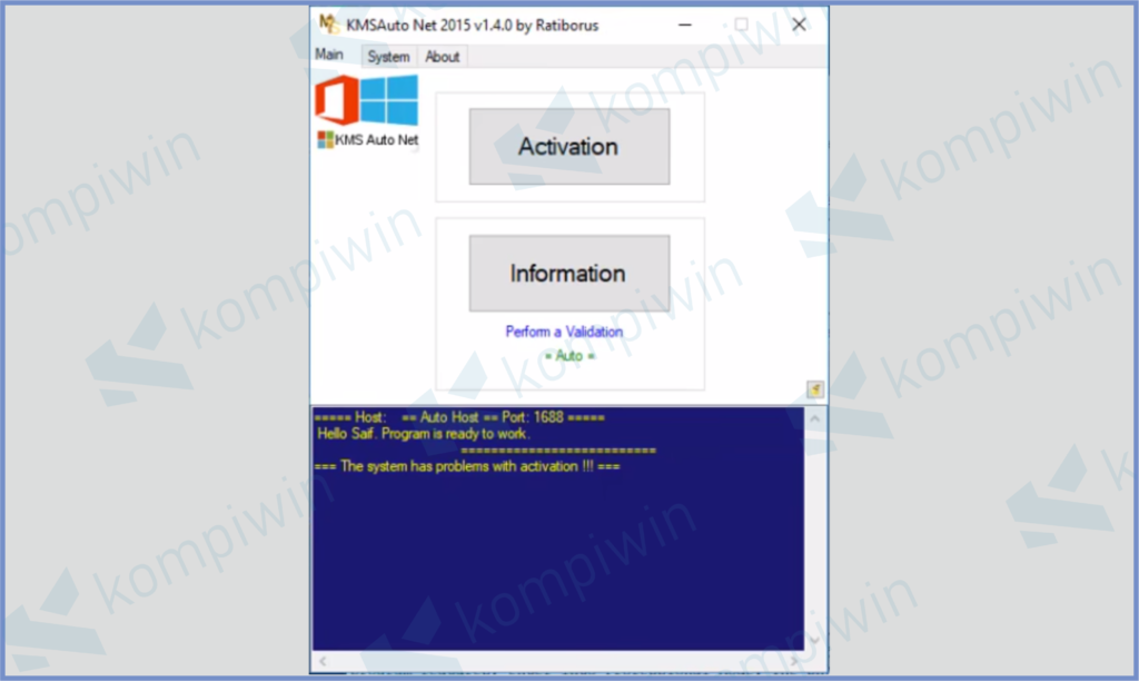 KMSAuto Net Windows 10 