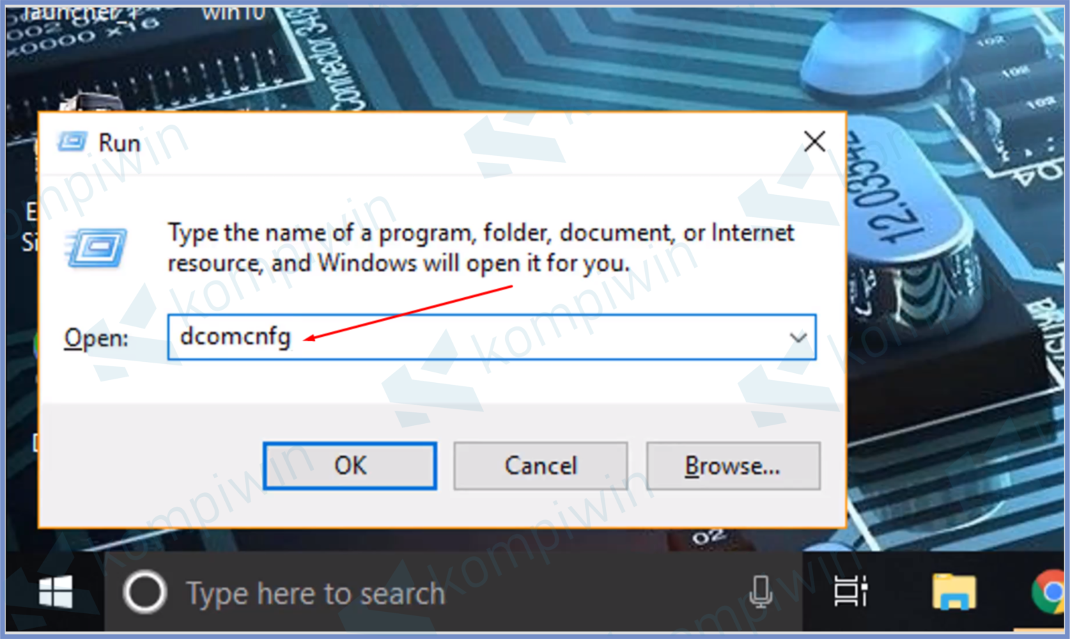 Error class name. Error class name