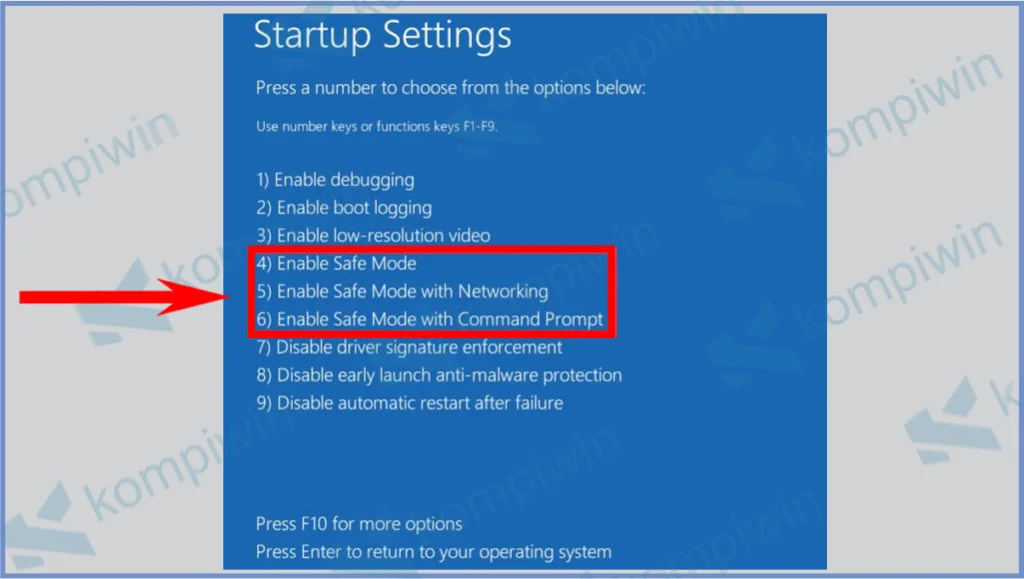Cara Masuk Safe Mode Di Windows 10, 8.1, 8, dan 7 36