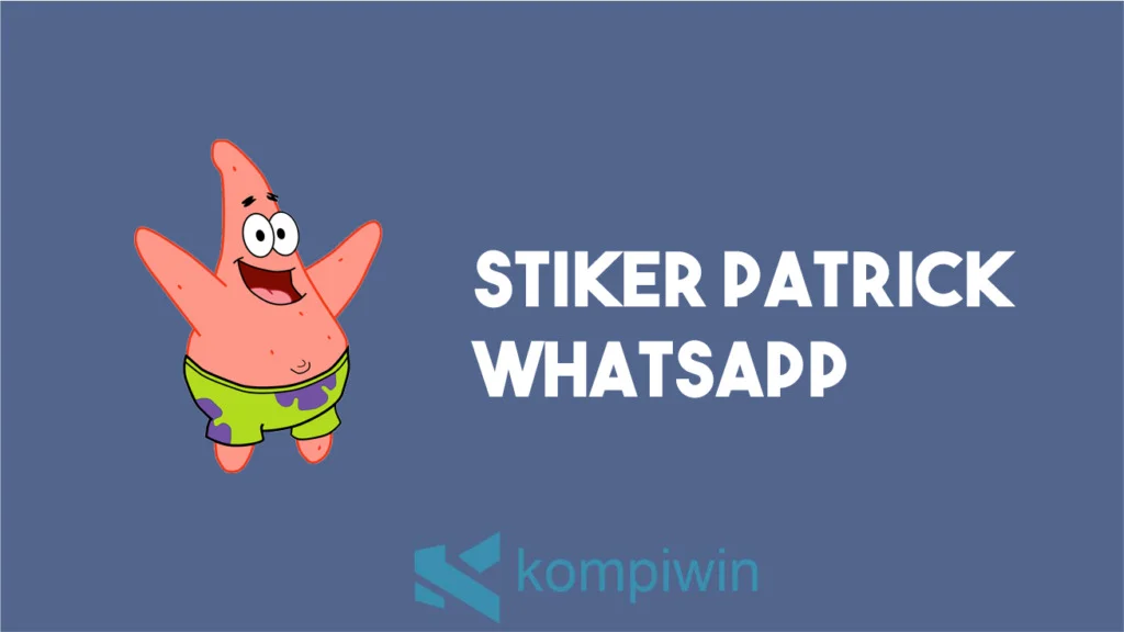Stiker Patrick WhatsApp
