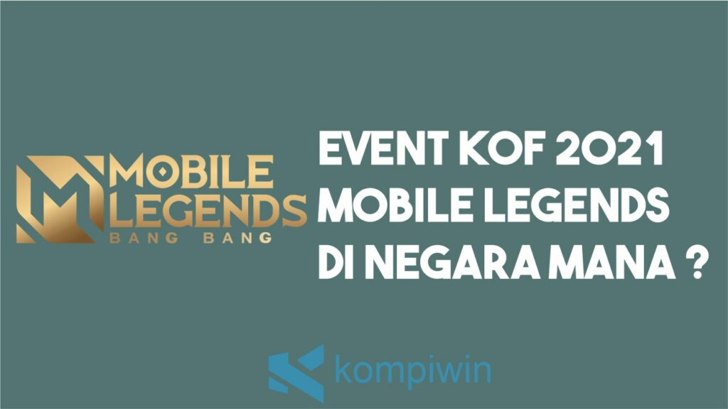 Event KOF 2021 Ada Di Negara Mana Saja