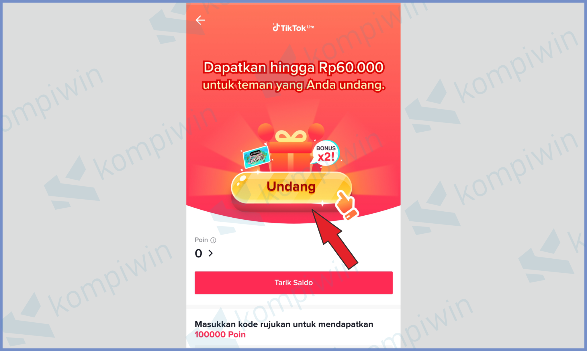 √ Cara Melihat Kode Undangan TikTok Lite Milik Kita Sendiri