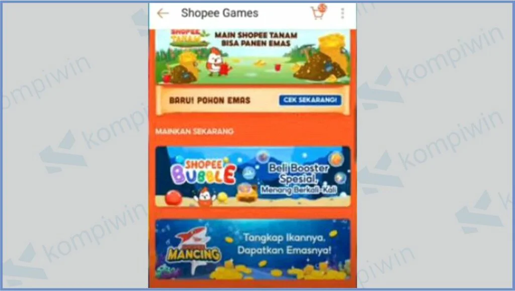 Masuk Ke Shopee Games - Cara Mancing Ikan Berhadiah di Shopee