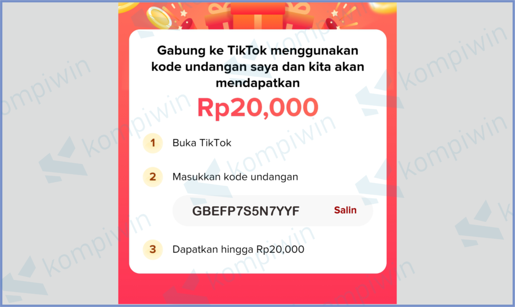 Masukkan Kode Undangan 