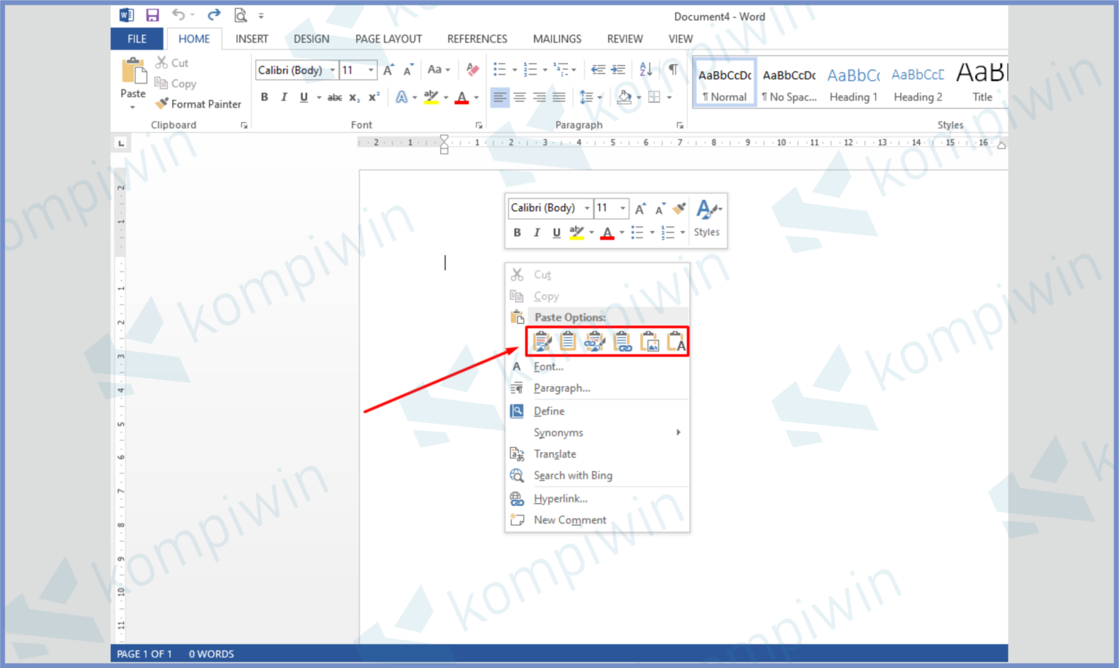 3 Cara Memindahkan Excel Ke Word