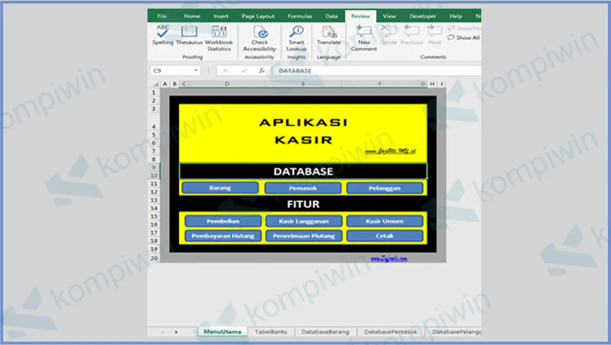 Aplikasi Kasir Excel Gratis Full Version 17