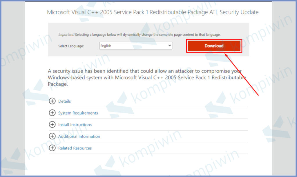 Download Microsoft Visual C++