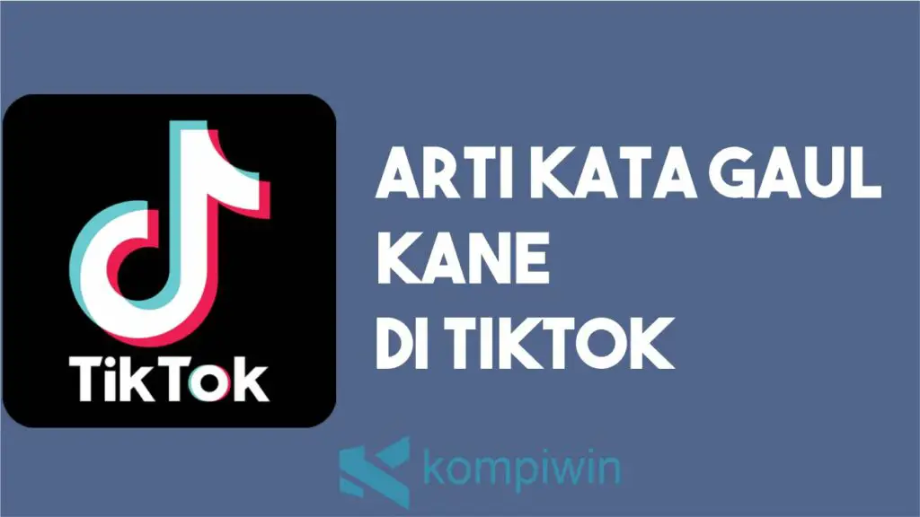 Arti Kata Gaul Kane di TikTok