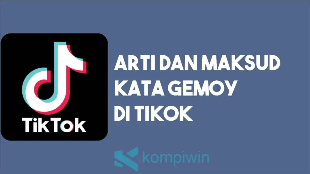 Arti dan Maksud Kata Gemoy di TikTok