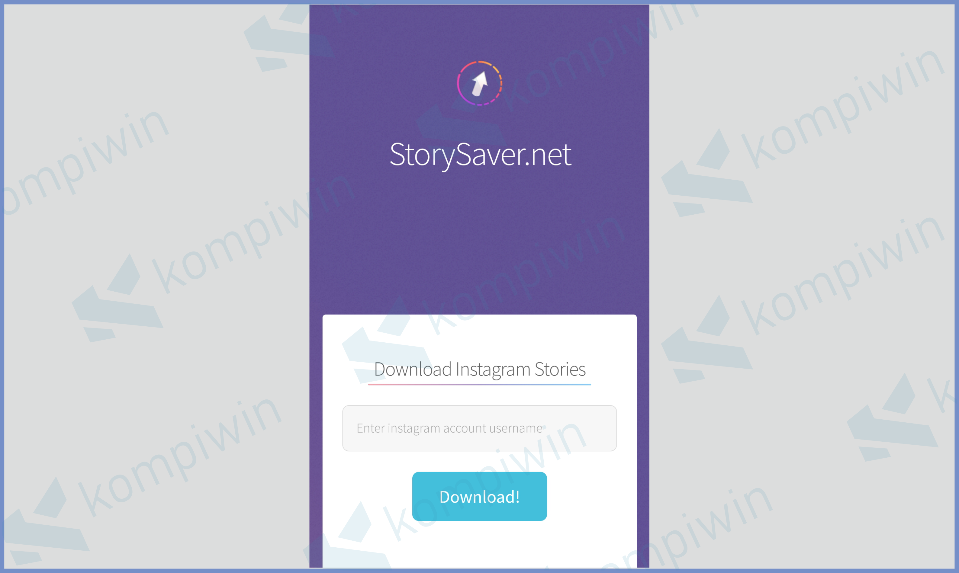 Buka StorySaver