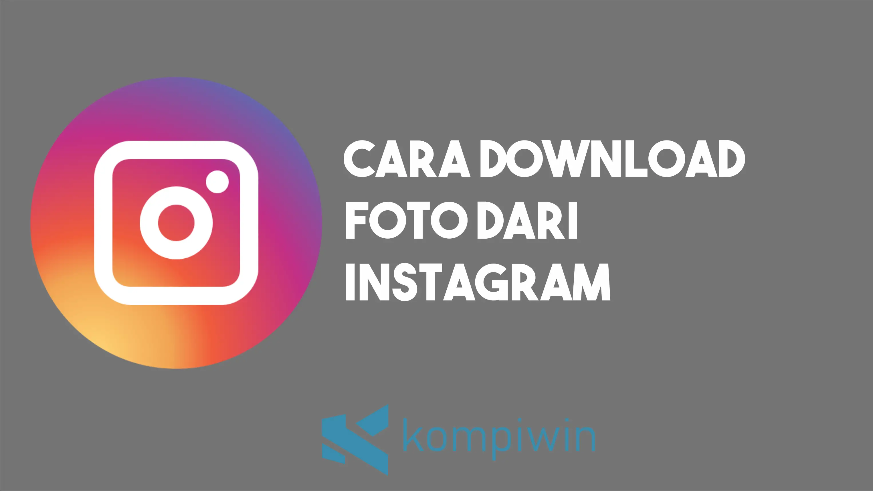 Cara Download Foto dari Instagram 1