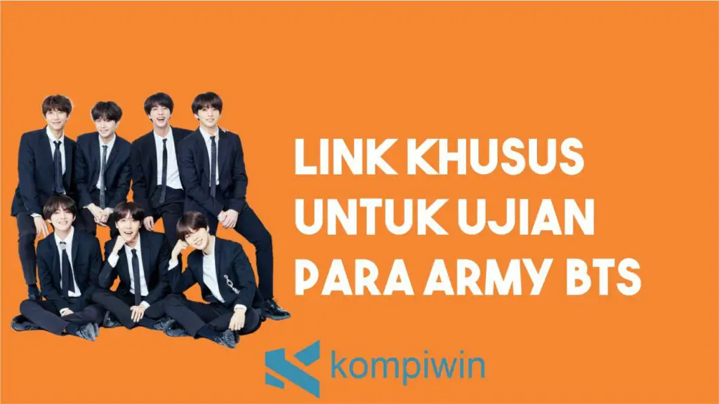 Link Khusus untuk Ujian Para Army BTS