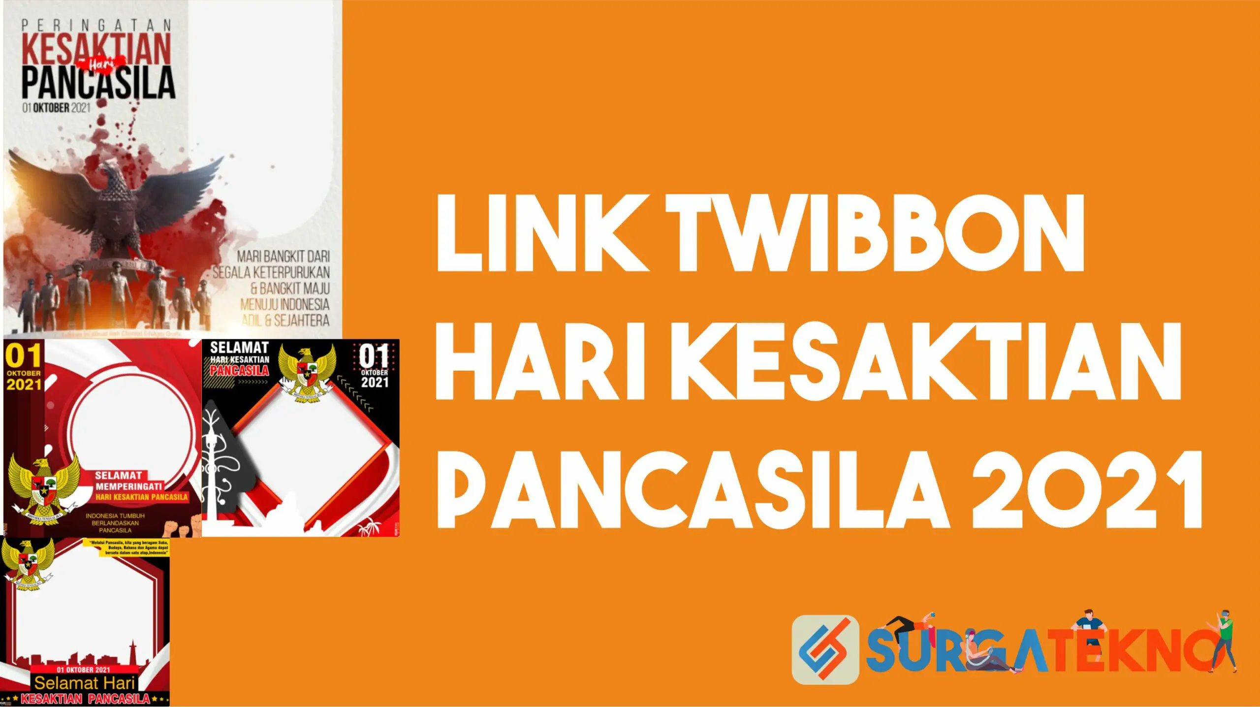 Link Twibbon Hari Kesaktian Pancasila 2021