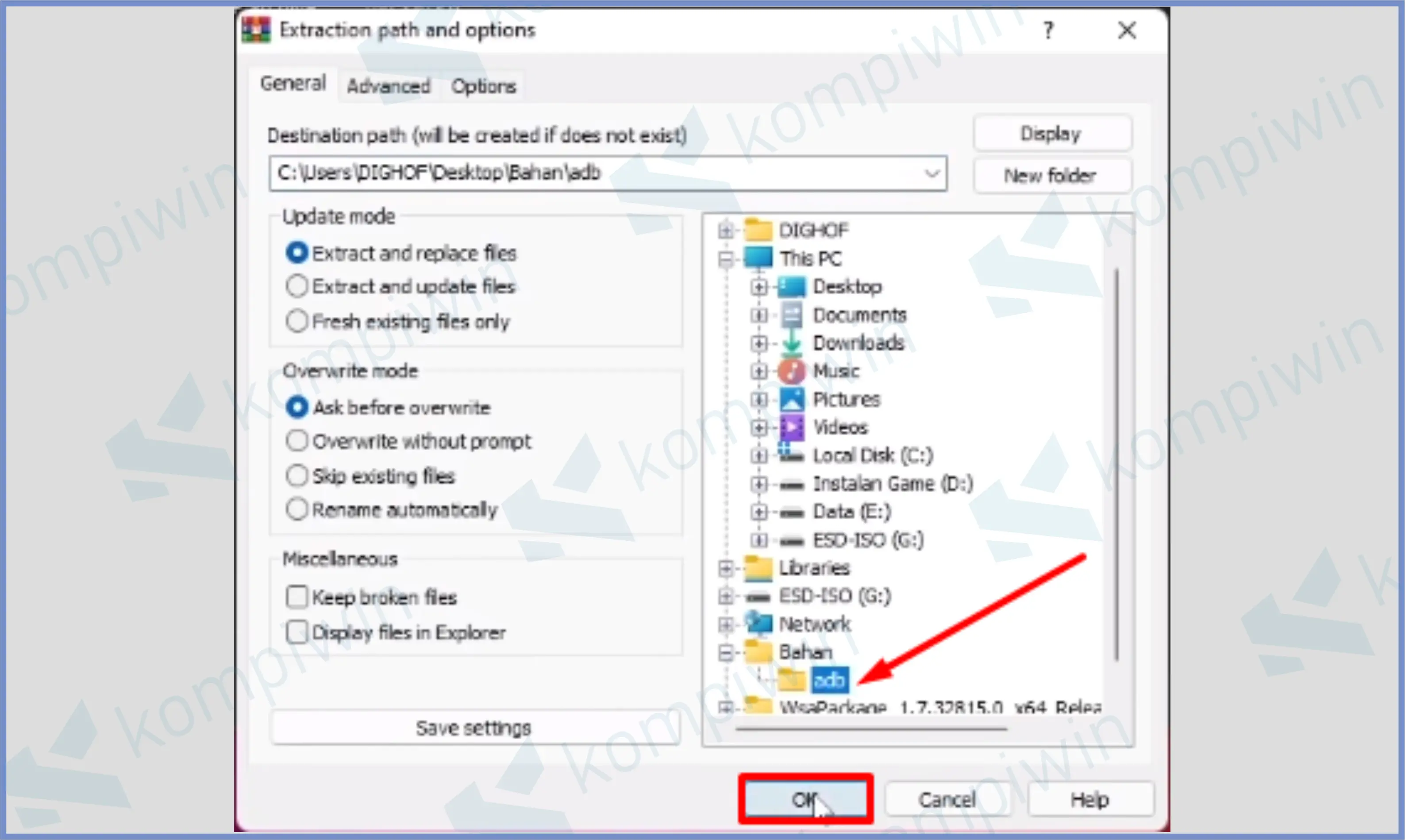 4 Ekstak Di Folder Adb - Cara Install APK Android Di Windows 11 Tanpa Emulator