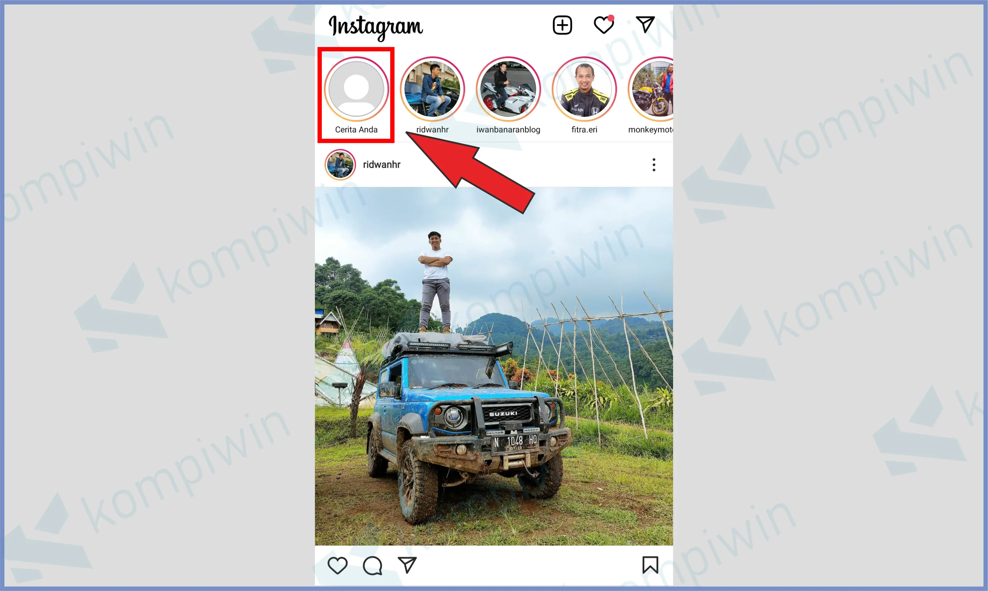 4 Lihat Preview Story - Cara Membuat Sorotan Instagram