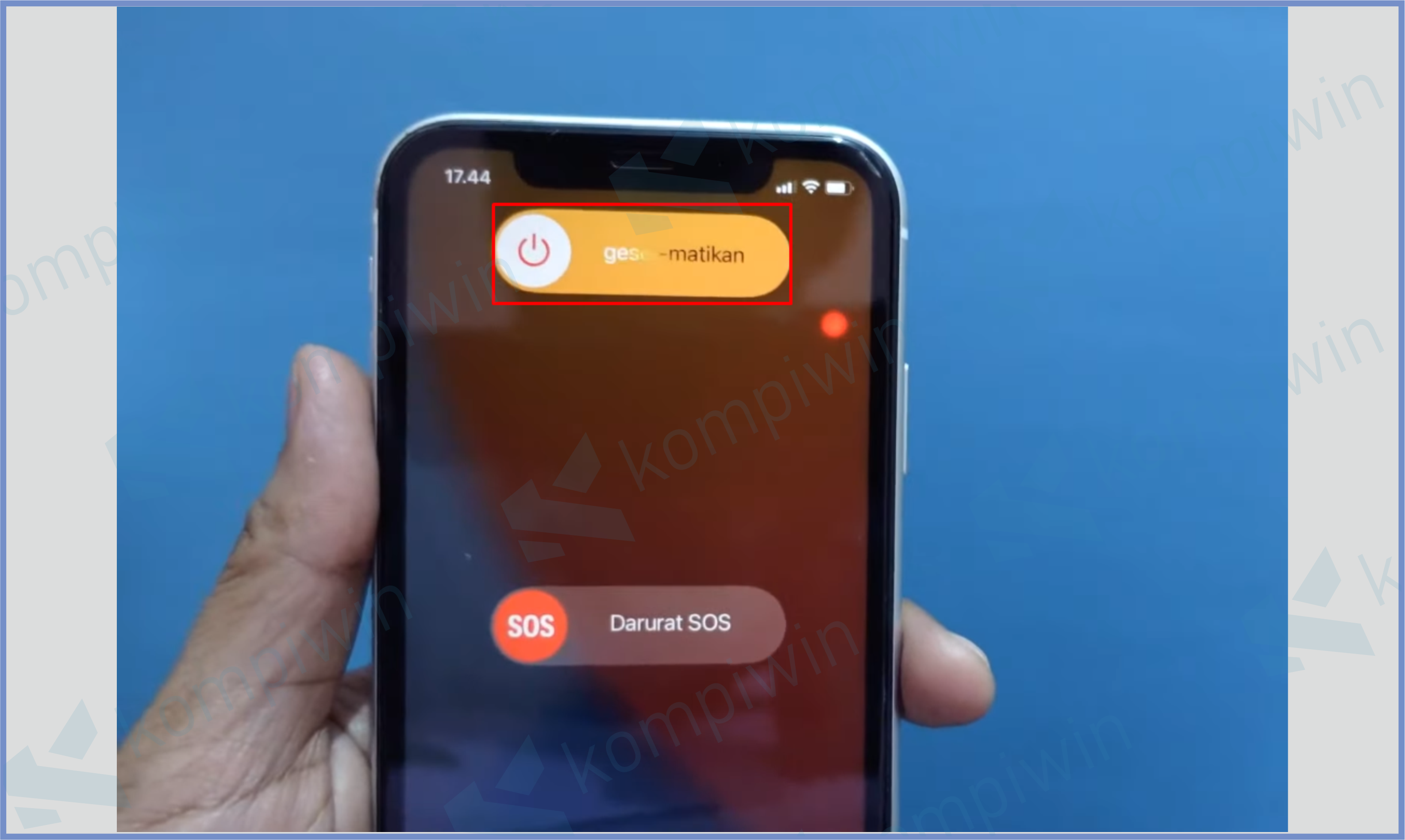 Geser Untuk Mematikan