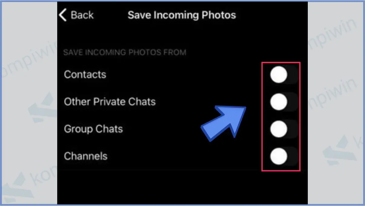 Pilih Sesuai Kebutuhan - Cara Mengatasi Foto di Telegram Tidak Muncul
