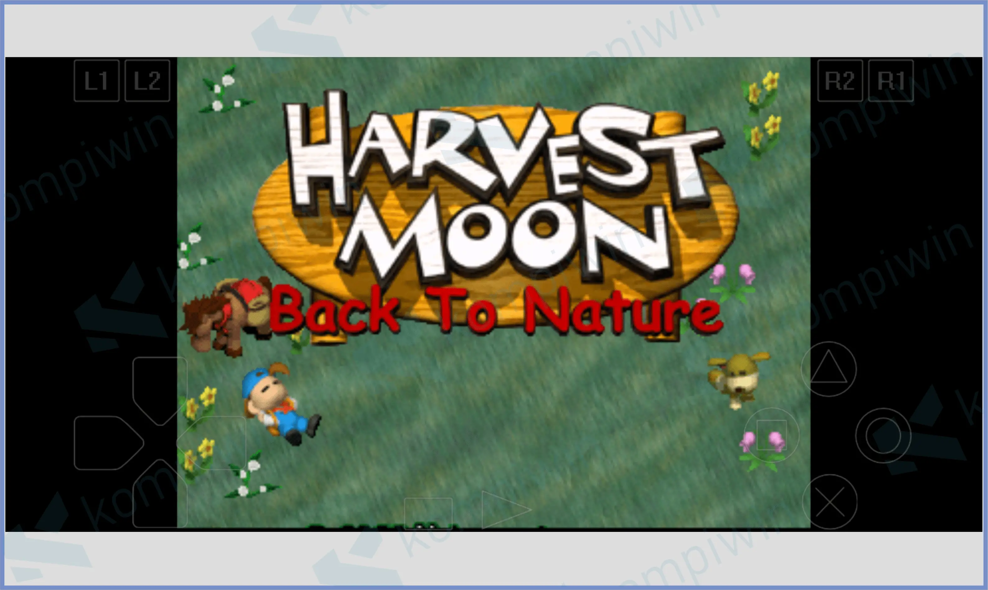 9 Langsung Saja Mainkan Game - Download Harvest Moon Back To Nature