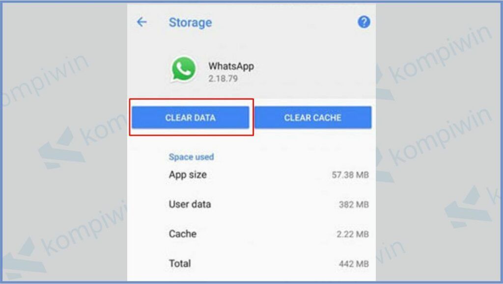 Clear Data WhatsApp - Cara Mengatasi Nomor WhatsApp Tidak Bisa Di Save