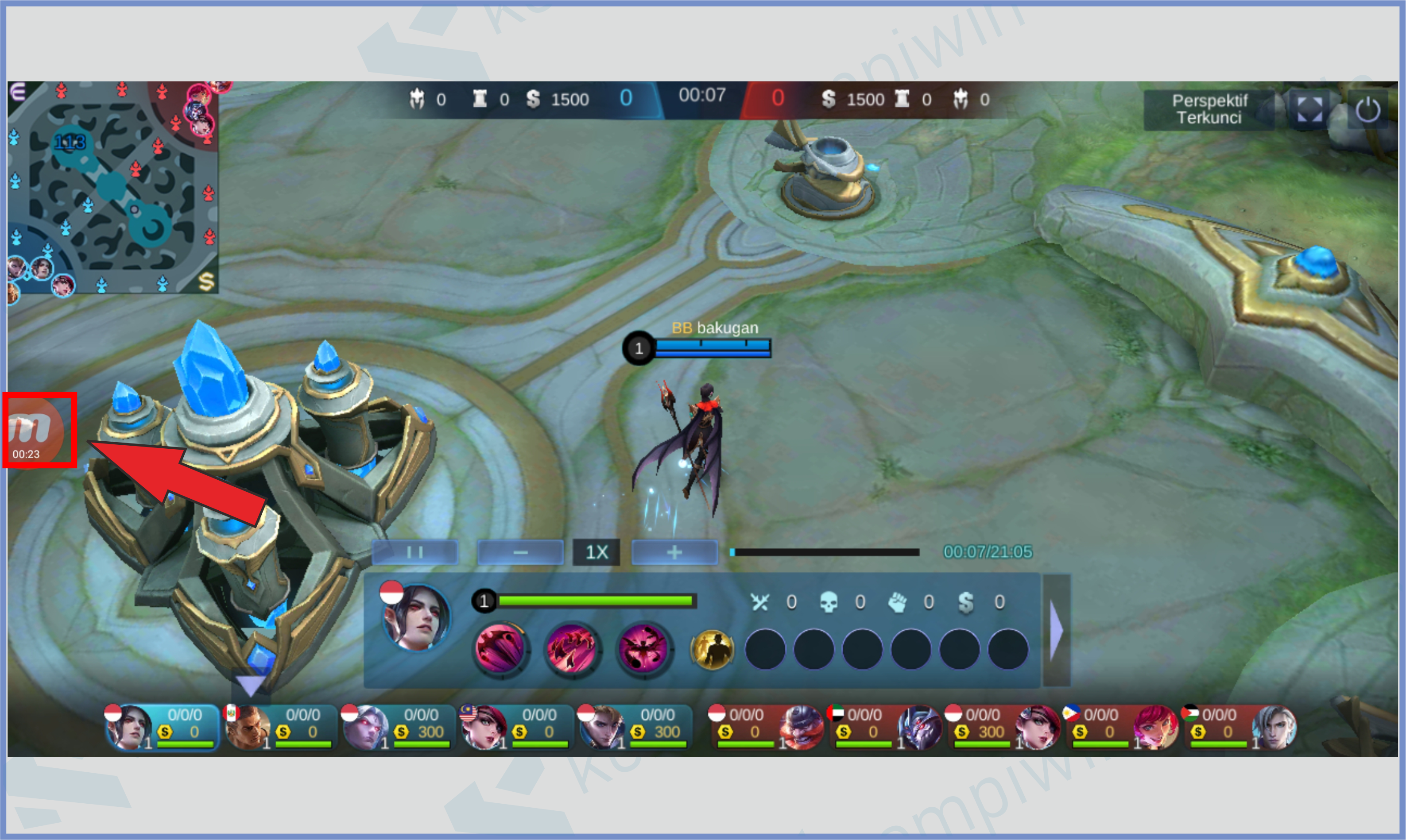 Ketuk Tombol Mobizen Lagi