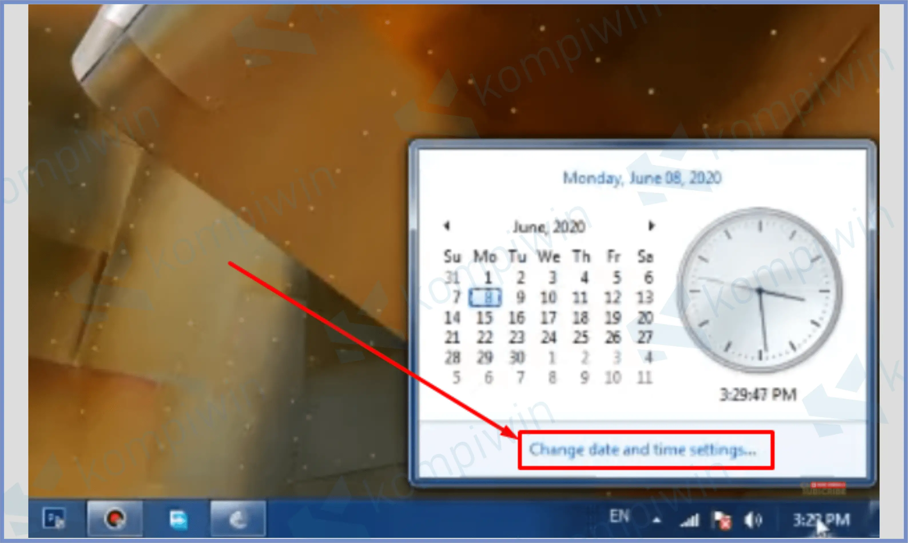 8 Klik Change Date Dan Time - Cara Mengganti Waktu Dan Tanggal Di Windows