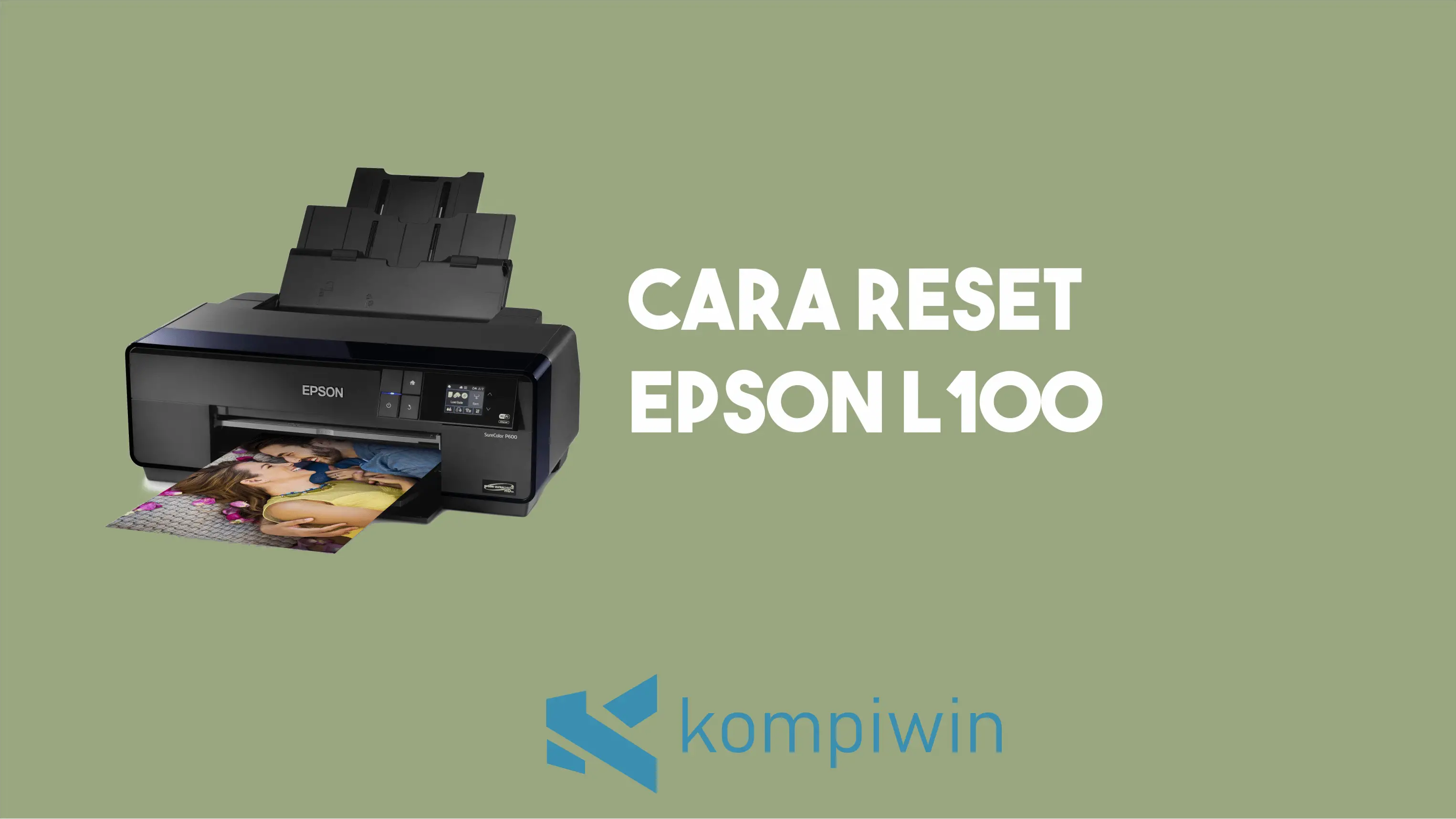 Cara Reset Epson L100