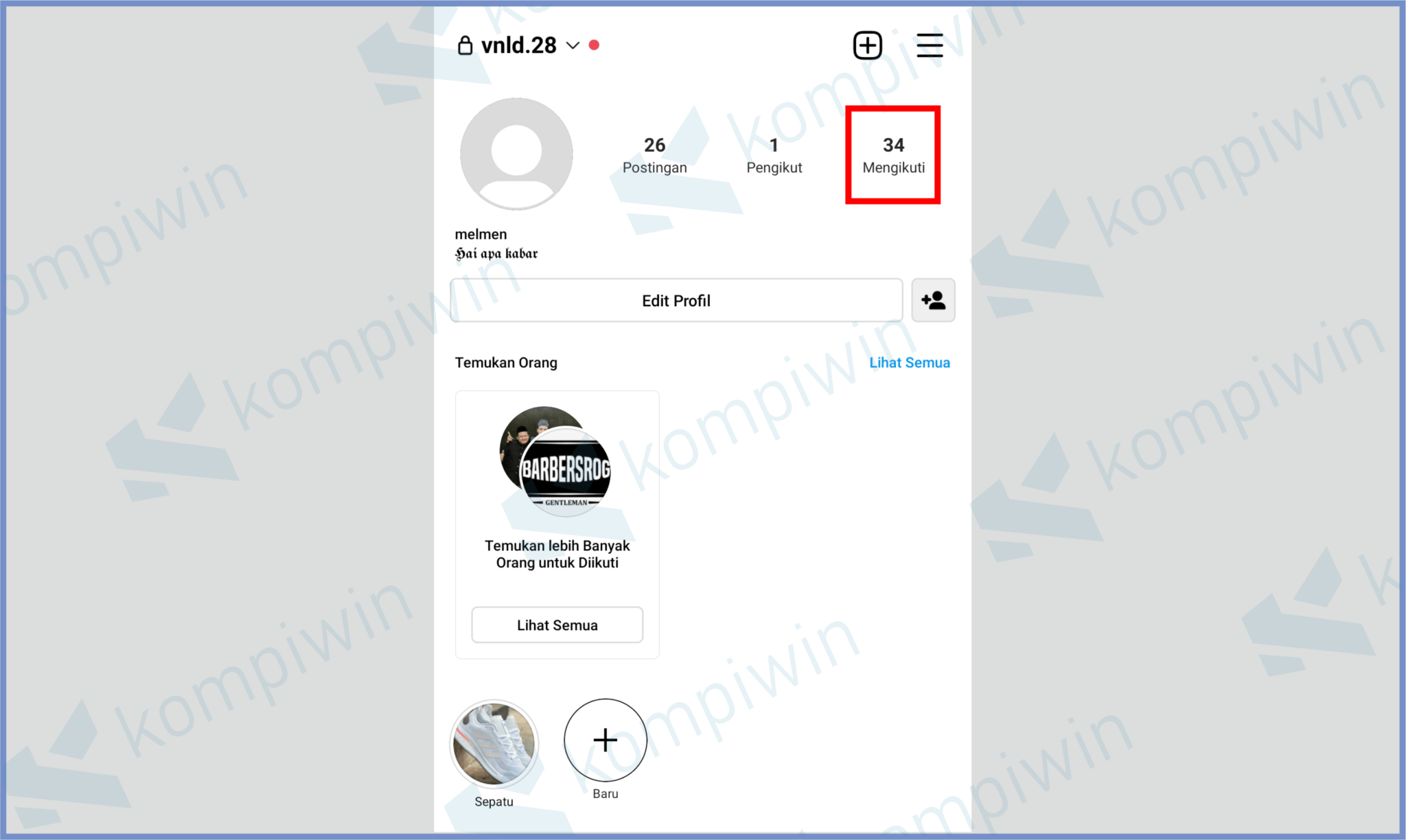 Cara Unfollow Instagram Yang Tidak Follback Tanpa Aplikasi