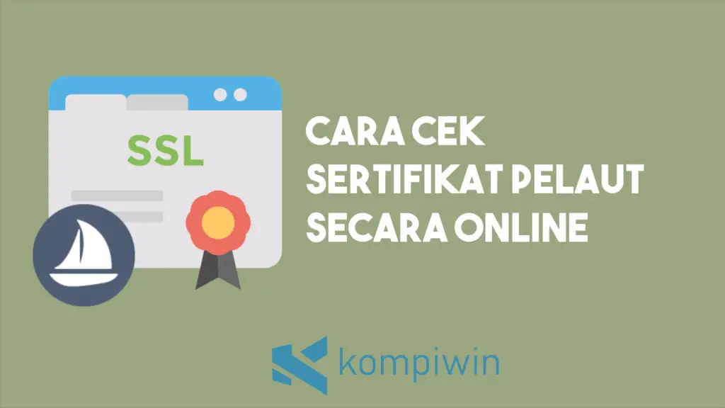 Cara Cek Sertifikat Pelaut Secara Online